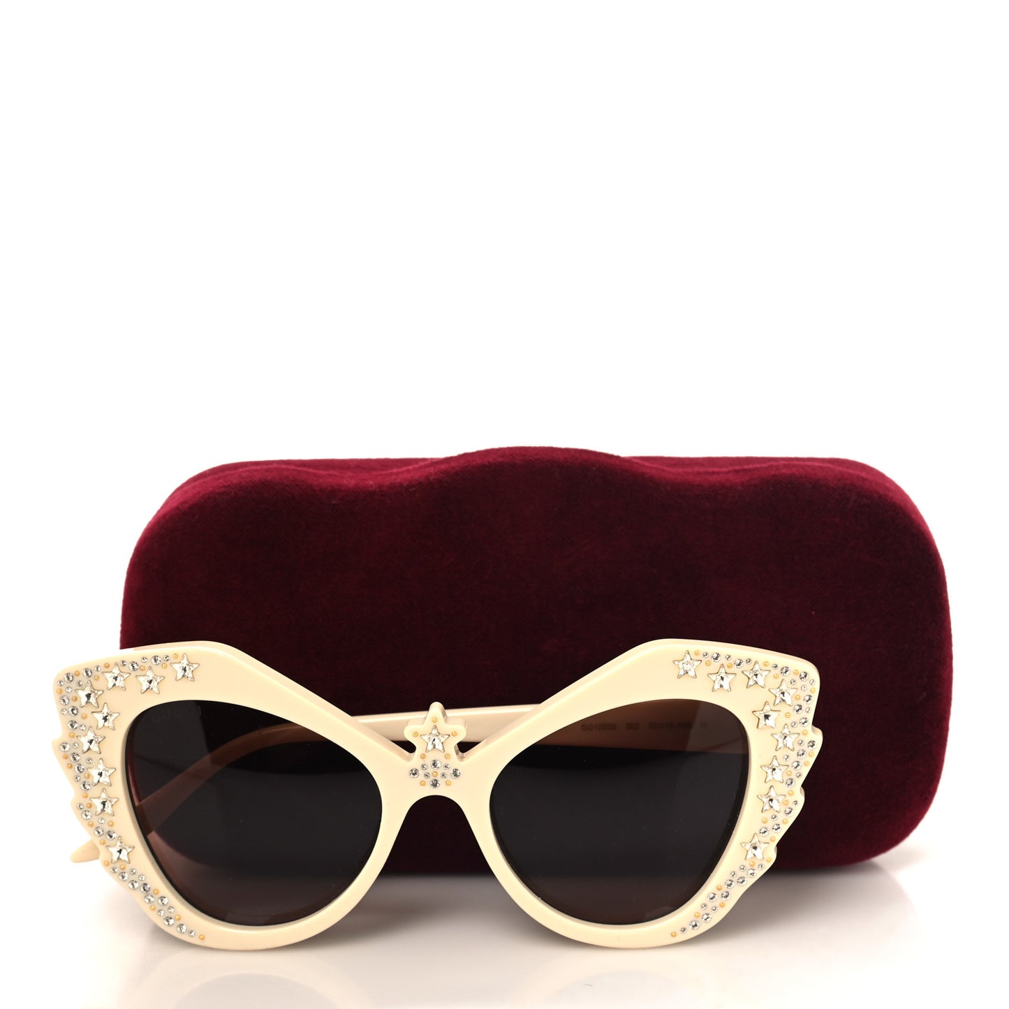 Acetate Crystal Sunglasses GG1095S Ivory