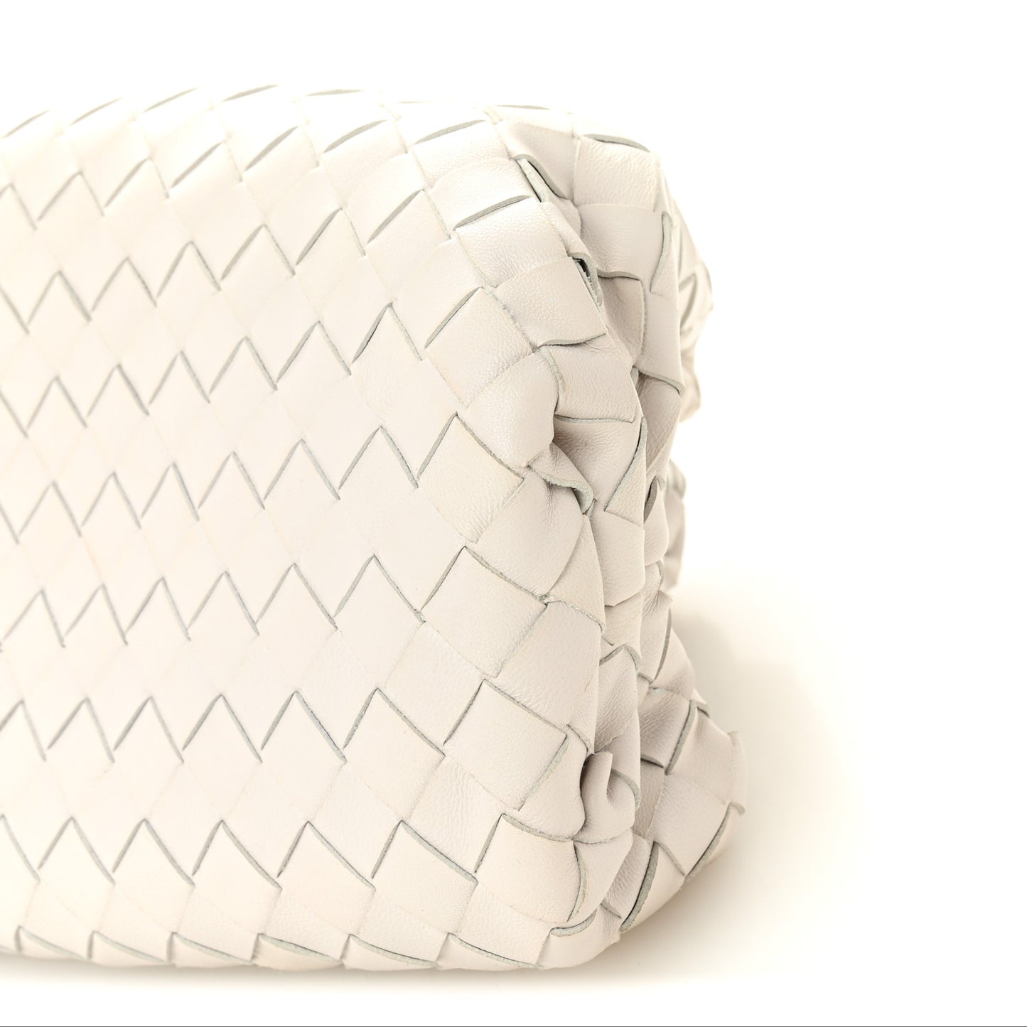 Nappa Maxi Intreccio The Pouch Oversized Clutch Plaster