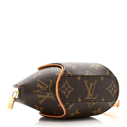 Louis Vuitton Monogram Mini Ellipse Wristlet Clutch 4 of 7