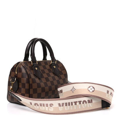 Louis Vuitton Damier Ebene Speedy Bandouliere 20 2 of 8