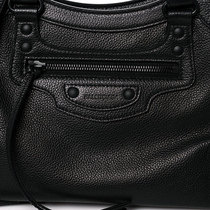 Balenciaga Grained Calfskin Neo Classic Black Hardware S City Black 8 of 14