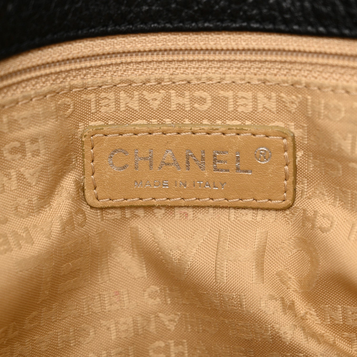 Chanel Grained Calfskin Tassel Hobo Black 6 of 15