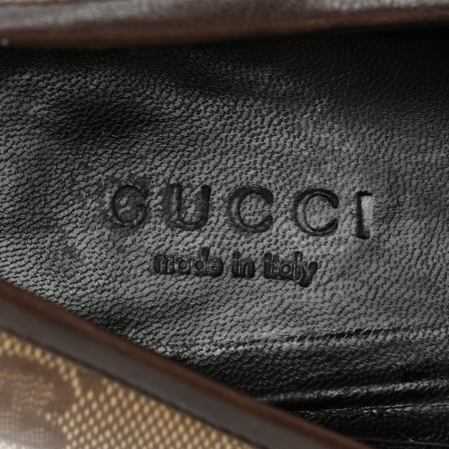 Gucci Crystal Monogram Bow Pumps 9 Beige Ebony Cocoa 7 of 10