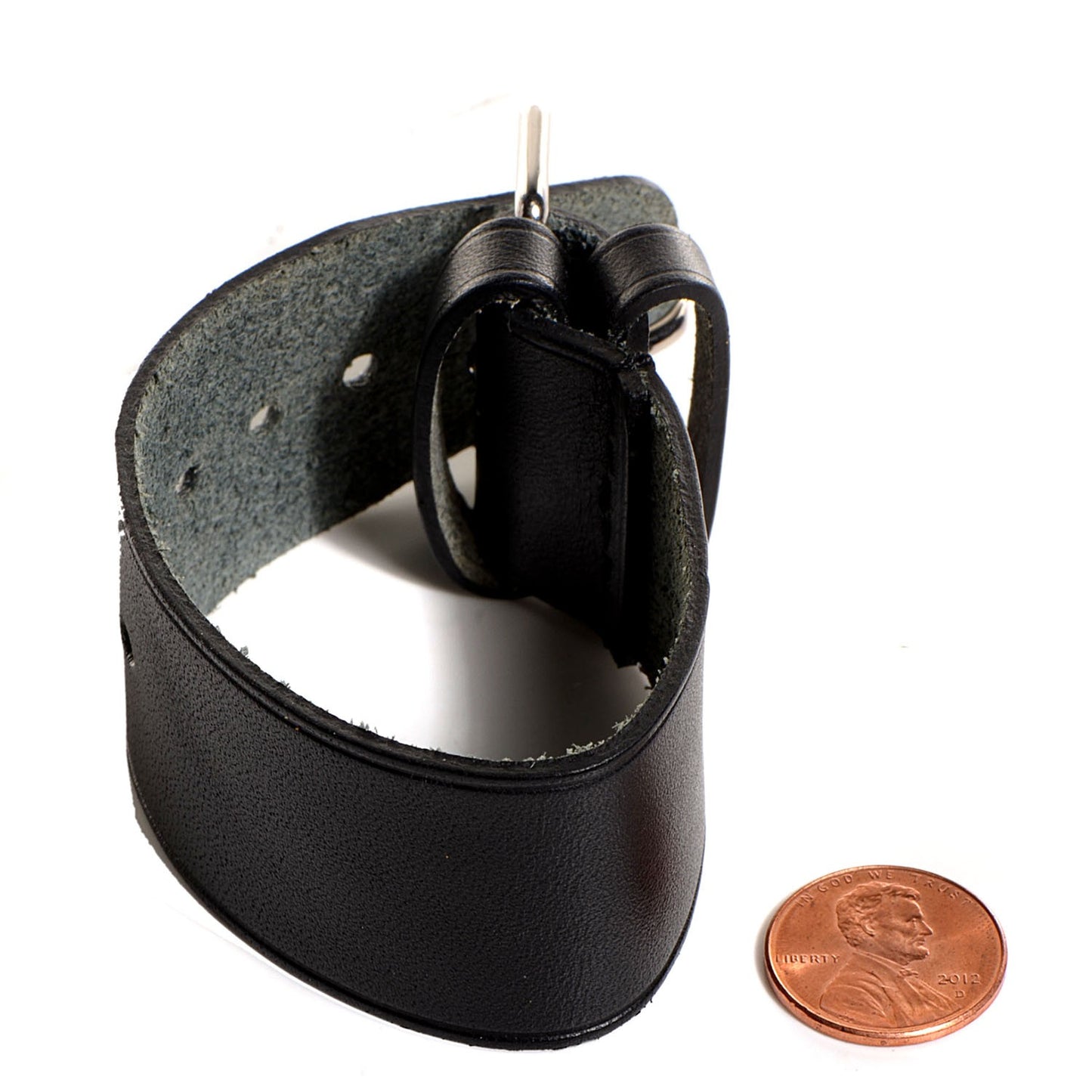 Leather Luggage Loop Black