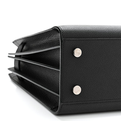 Saint Laurent Grained Calfskin Baby Sac De Jour Black 9 of 10