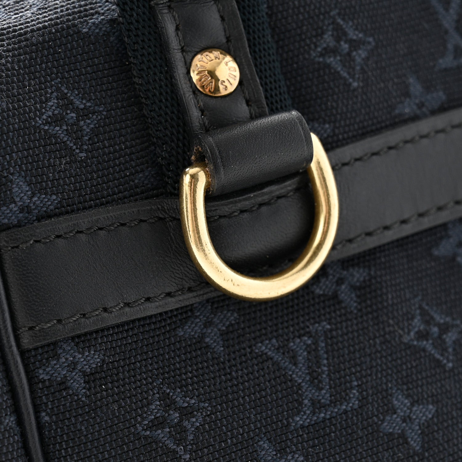 Louis Vuitton Mini Monogram Josephine PM Navy 10 of 11