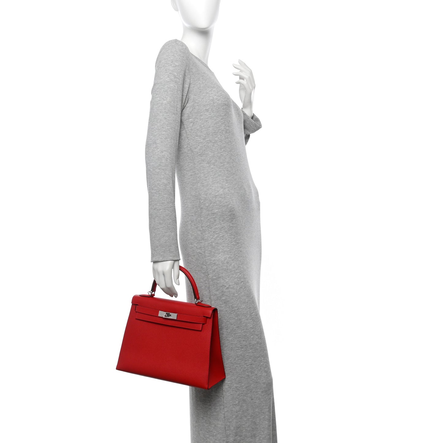 Epsom Kelly Sellier 28 Rouge Casaque