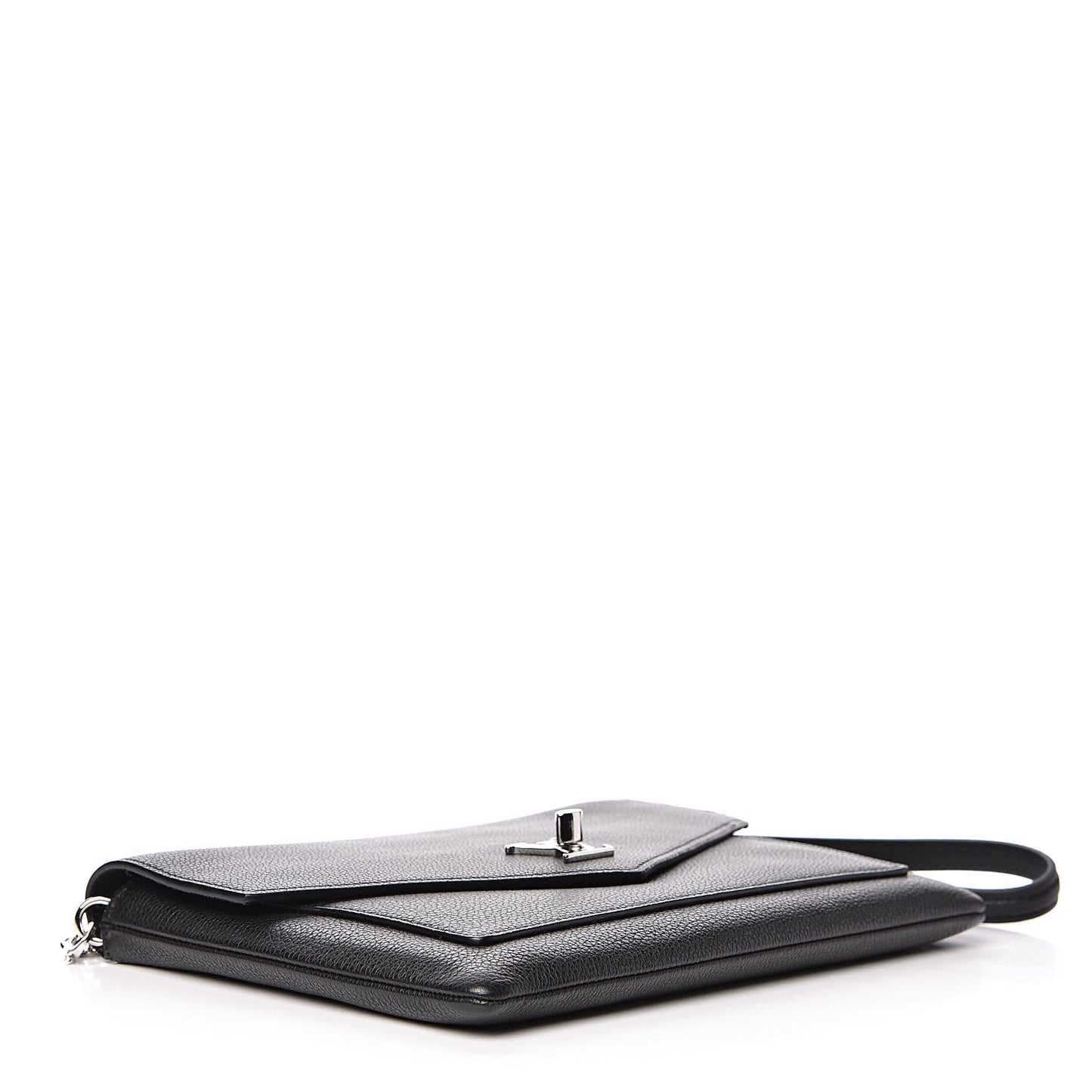 Soft Calfskin My Lockme Pochette Black