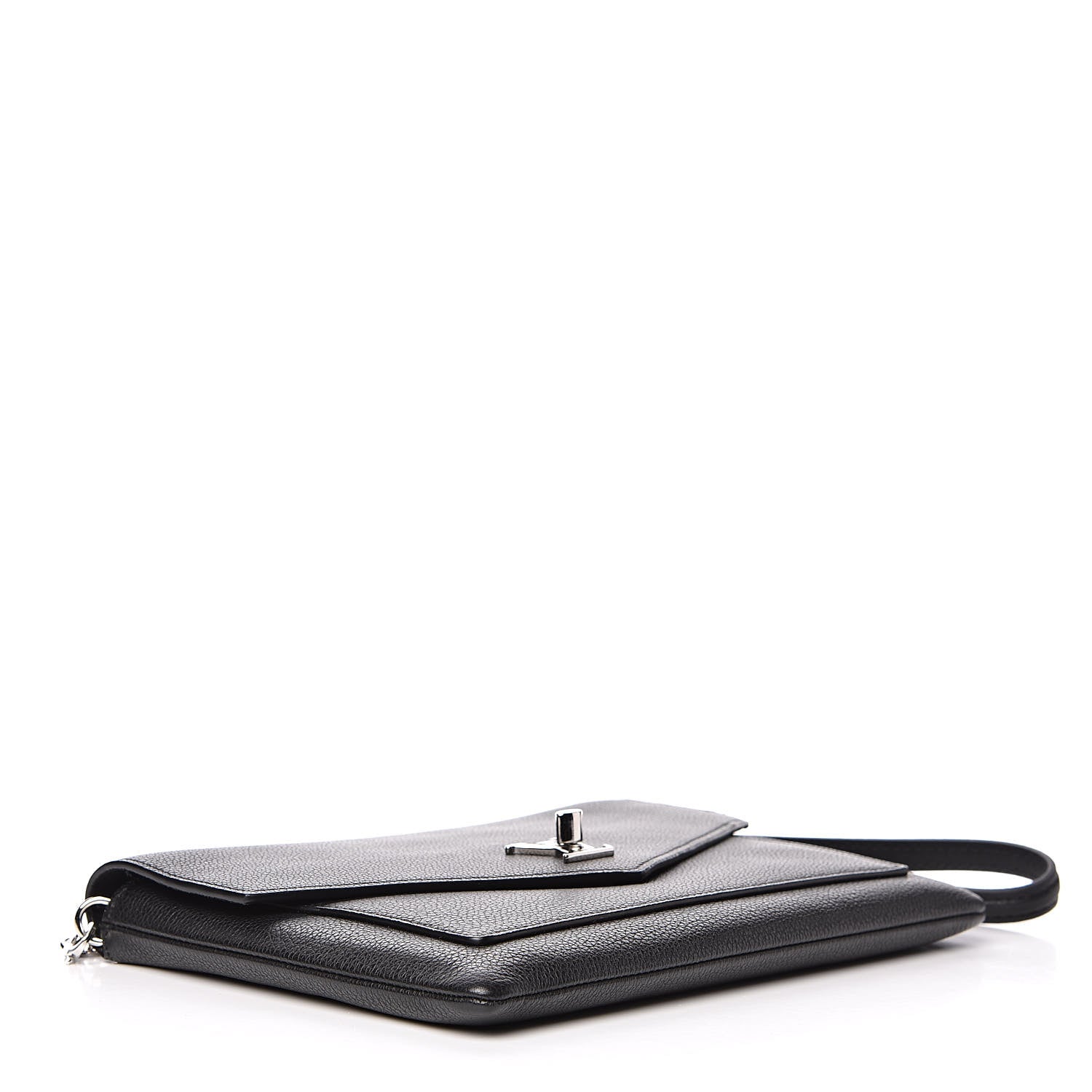 Louis Vuitton Soft Calfskin My Lockme Pochette Black 4 of 9