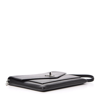 Louis Vuitton Soft Calfskin My Lockme Pochette Black 4 of 9