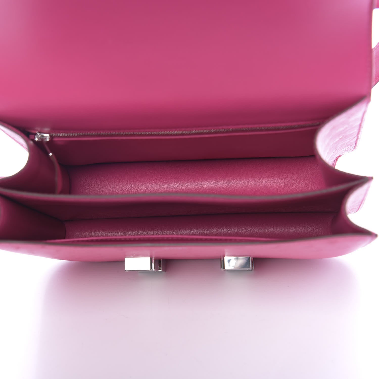 Hermes Ostrich Constance 24 Rose Tyrien 5 of 11