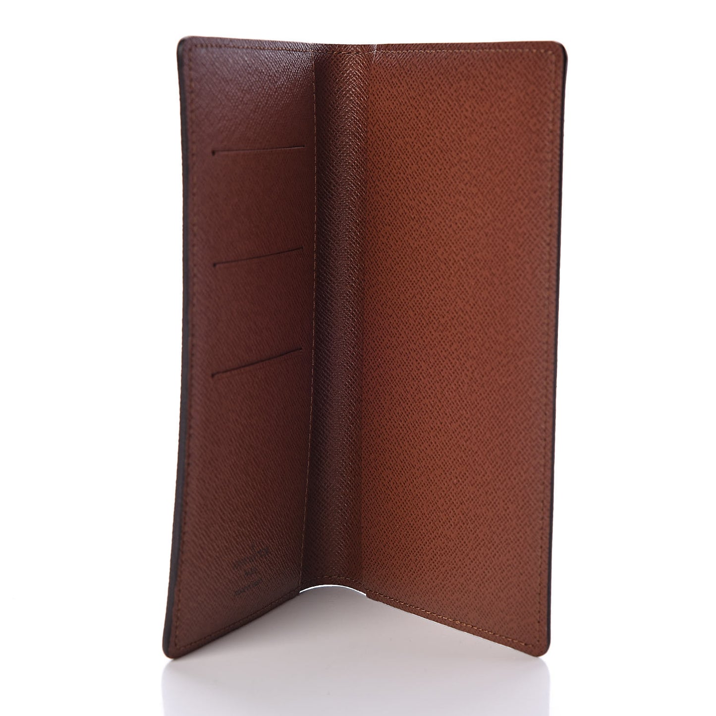 Monogram Simple Checkbook Holder Wallet Cover