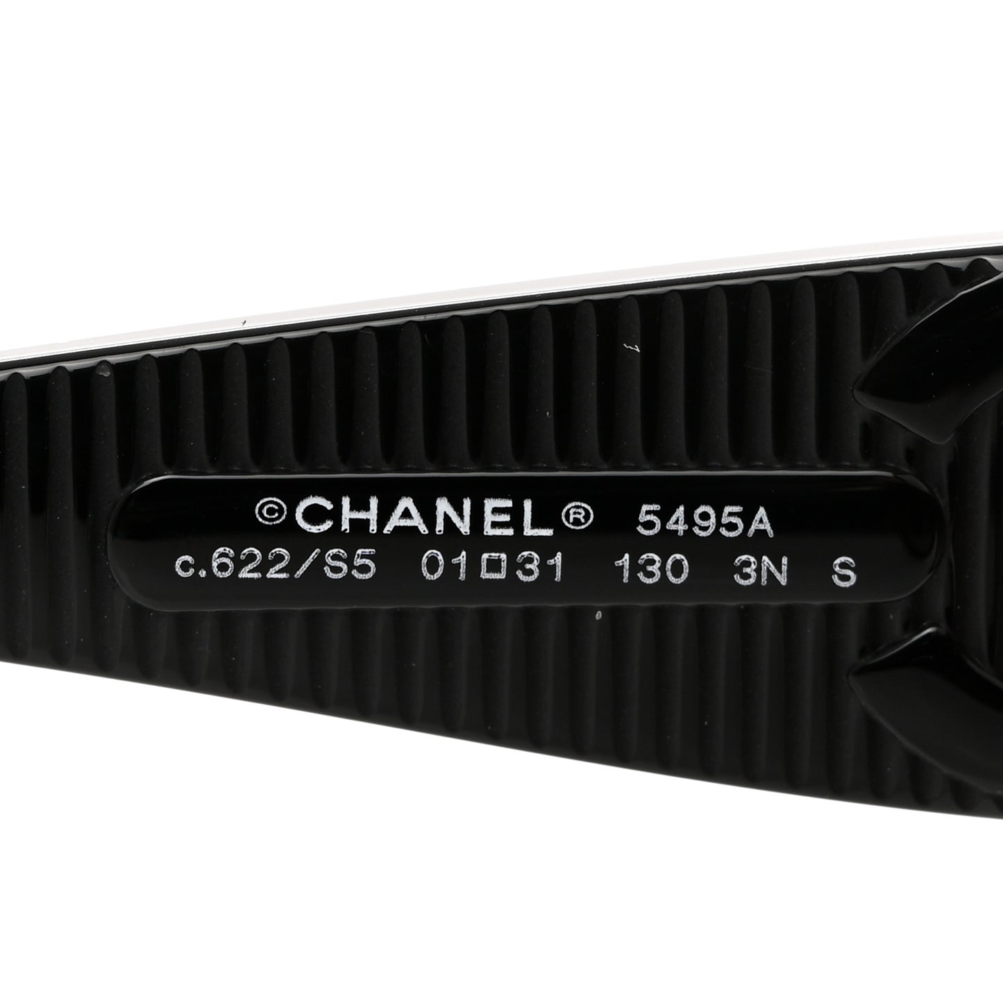 Acetate Shield Sunglasses 5495 Black