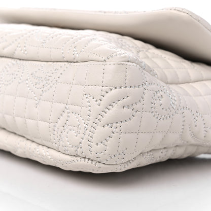 Versace Nappa Barocco Quilted Vanitas Crossbody White 9 of 9