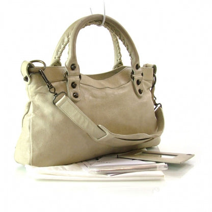 Balenciaga Chevre FIRST Tote Natural 3 of 12