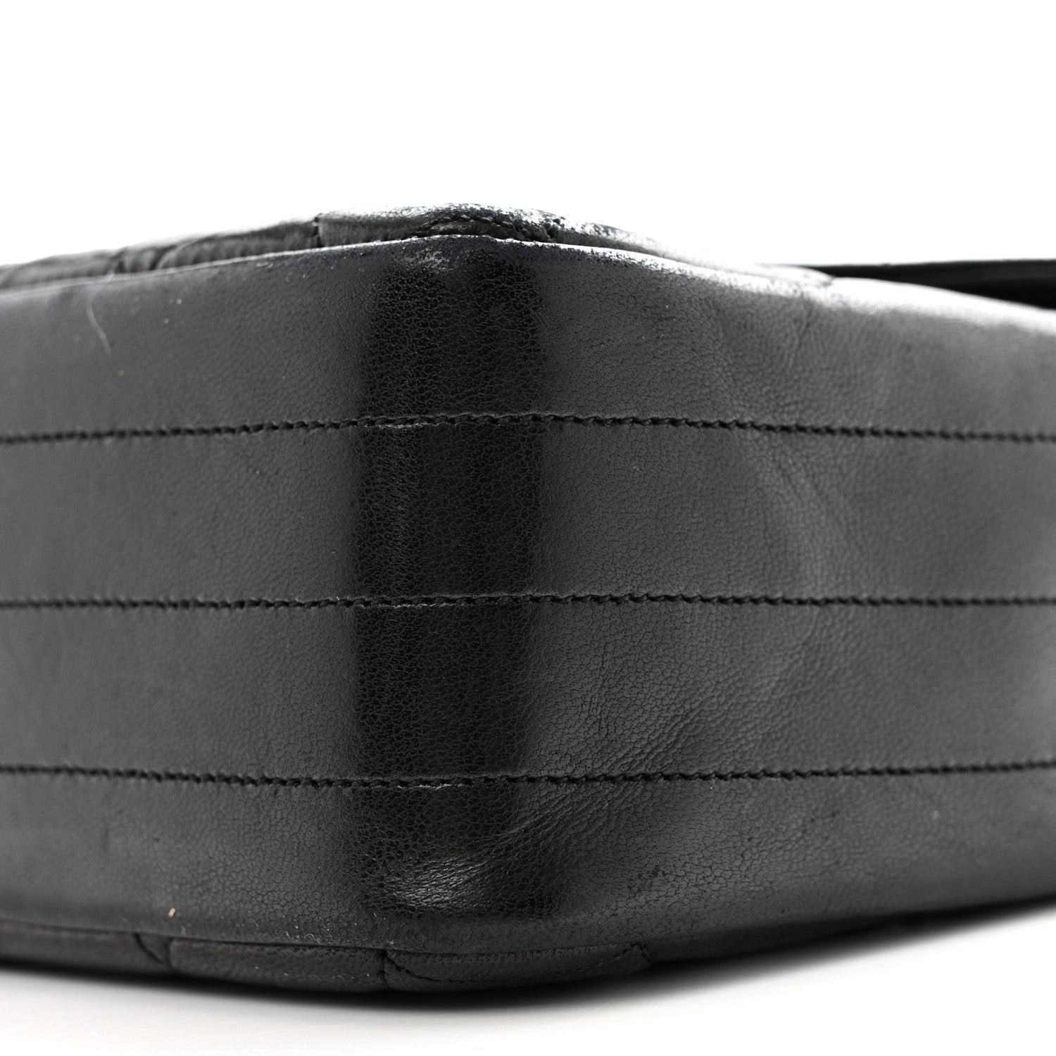 Chanel Lambskin Quilted Single Flap Black 11 of 15
