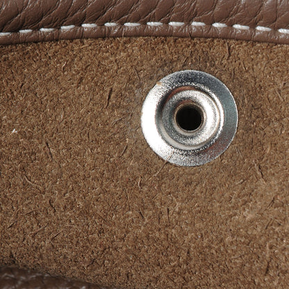 Hermes Taurillon Clemence Evelyne III GM Etoupe 3 of 14