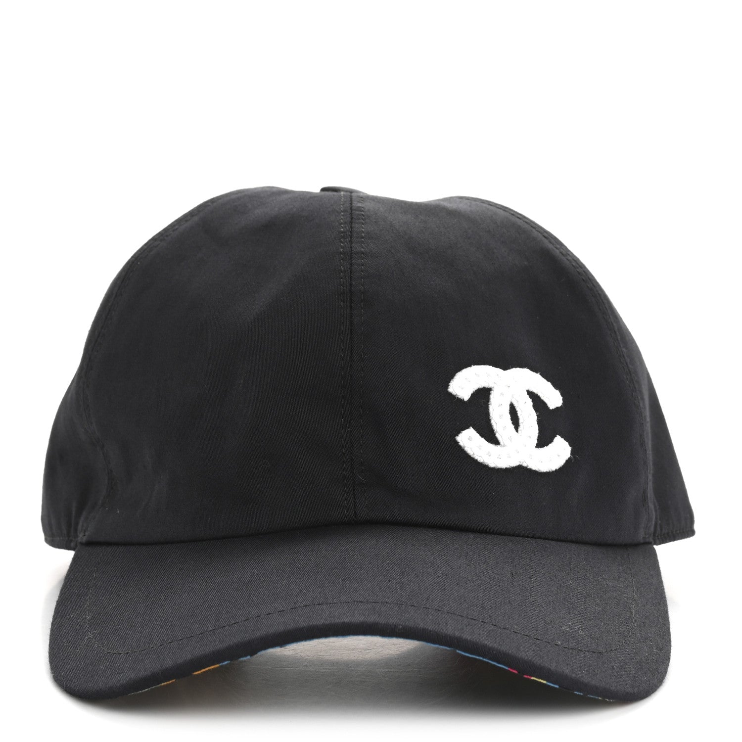 Chanel Cotton Sequin CC Cap Hat Black 1708581 – FASHIONPHILE