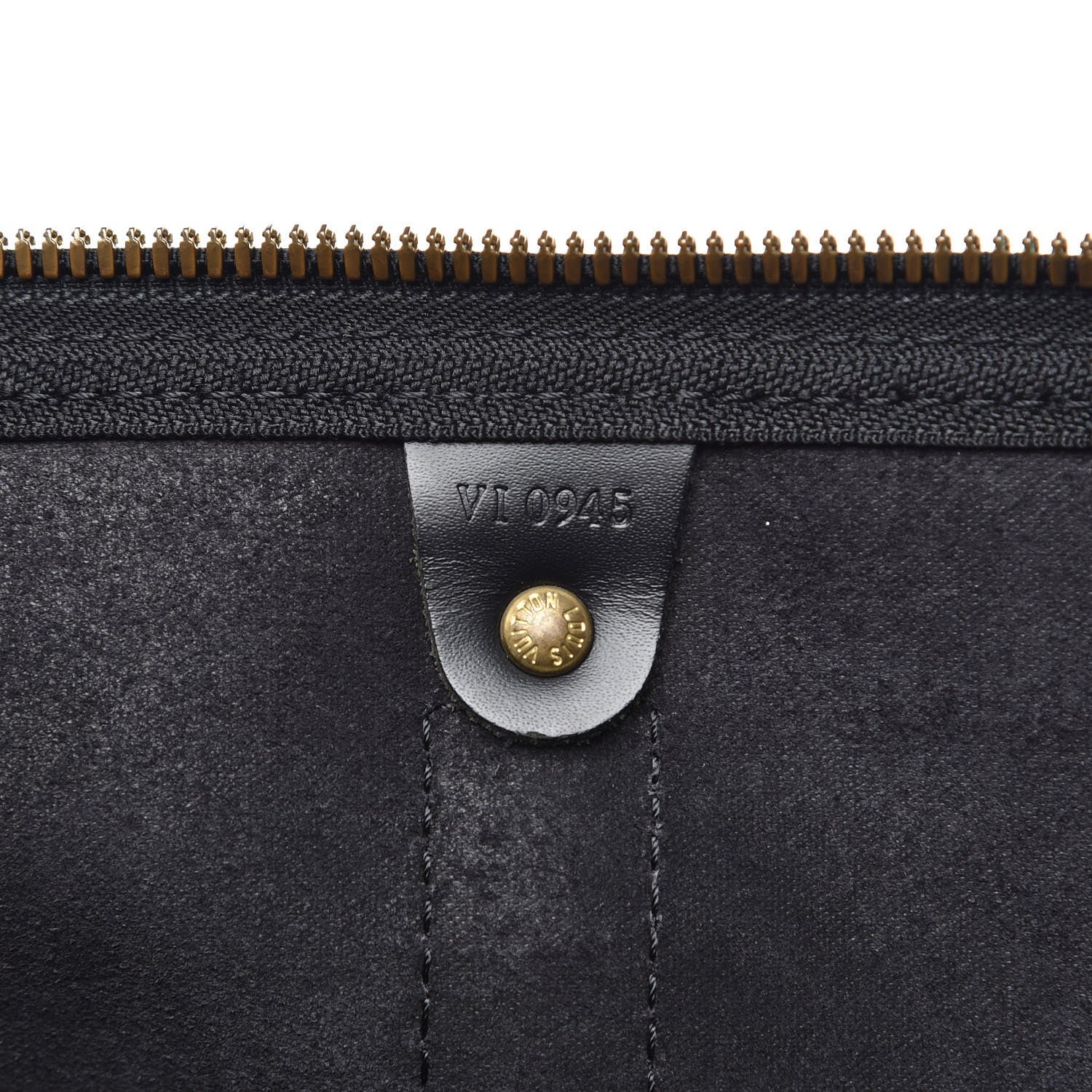 Louis Vuitton Epi Keepall 45 Black 6 of 11