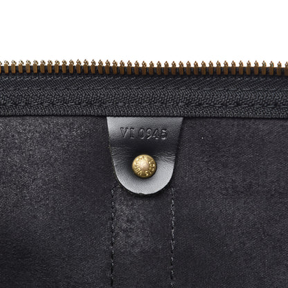 Louis Vuitton Epi Keepall 45 Black 6 of 11