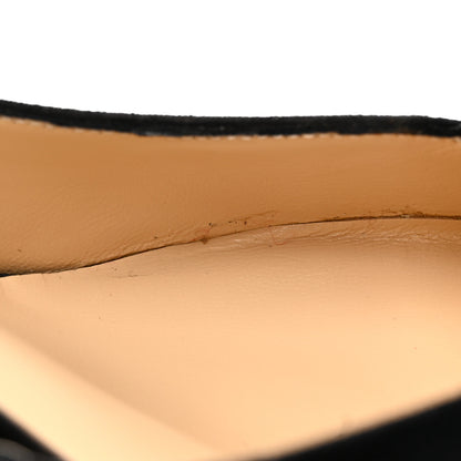 Christian Louboutin Veau Velours Round Chick 85 Pumps 39 Black 9 of 11