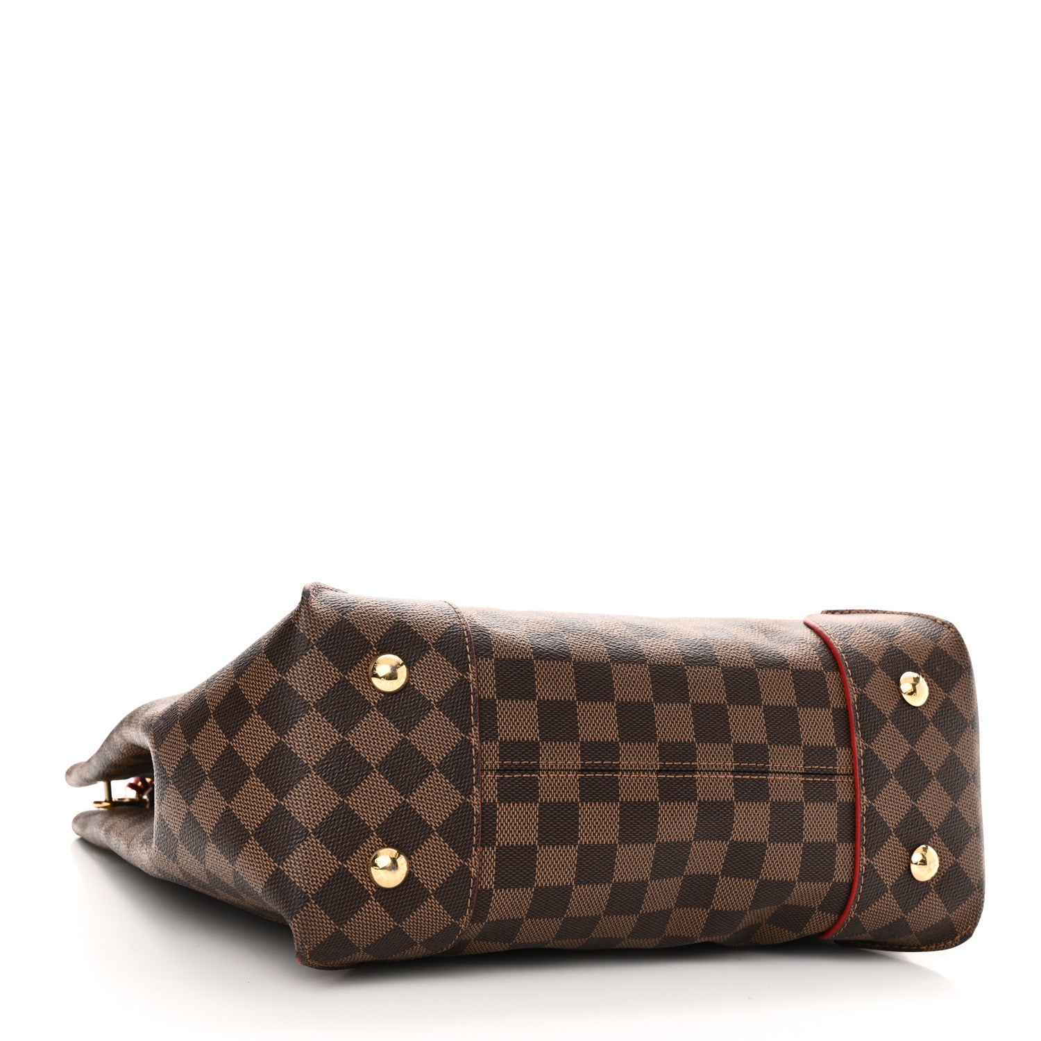 Louis Vuitton Damier Ebene Caissa Hobo Cherry 4 of 9