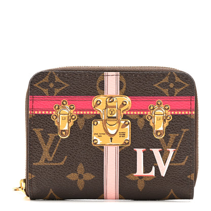 Louis Vuitton Monogram Summer Trunks Zippy Coin Purse 1 of 11