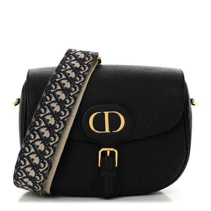 Christian Dior Grained Calfskin Large Bobby Flap Black 1 of 10