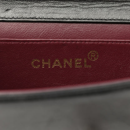 Chanel Lambskin Quilted Small Single Flap Bag Black 6 of 14