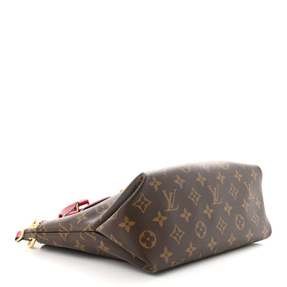Louis Vuitton Monogram Flower Zipped Tote PM Lie De Vin 4 of 10