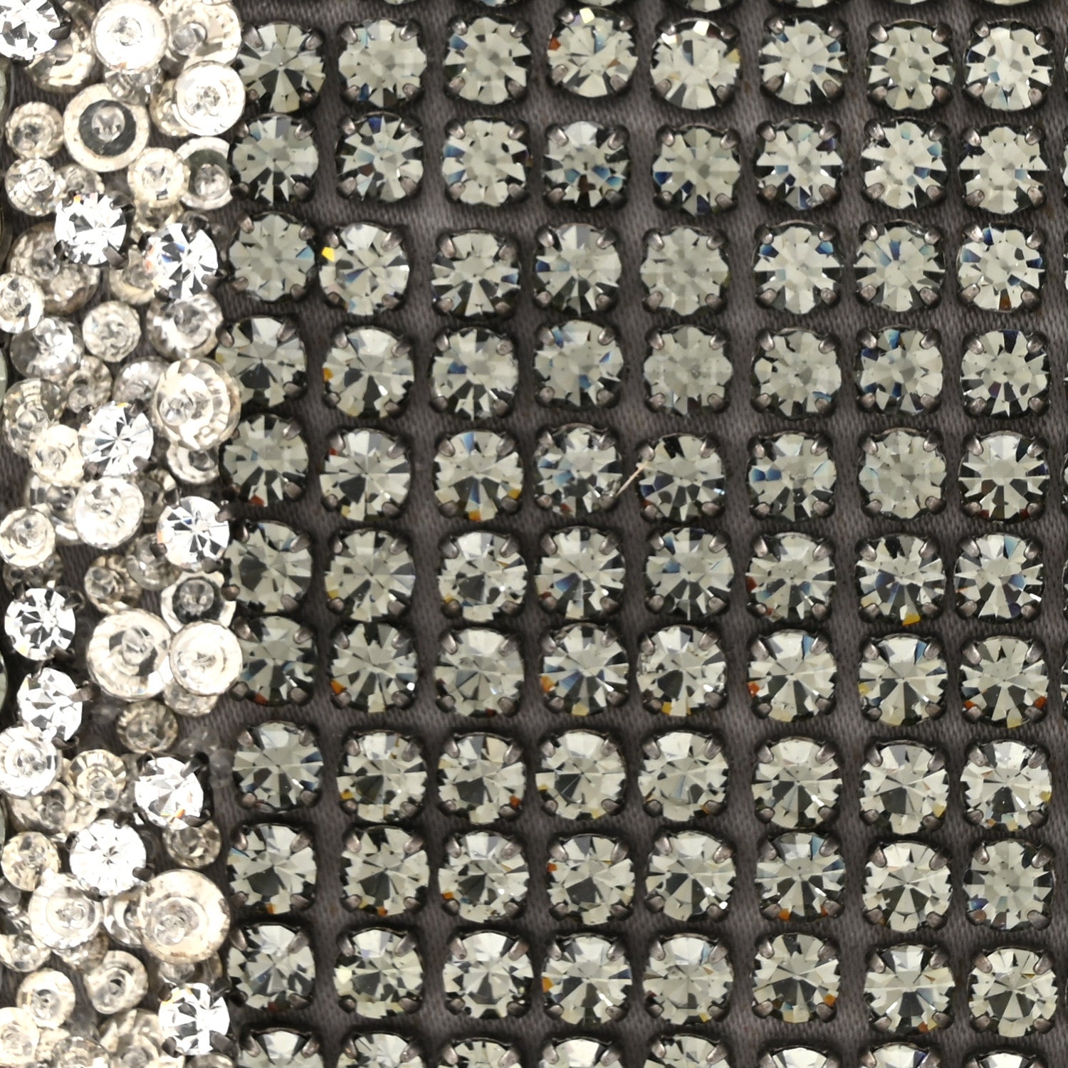 Valentino Garavani Nappa Beaded Embellished Carry Secrets Clutch Silver 7 of 11