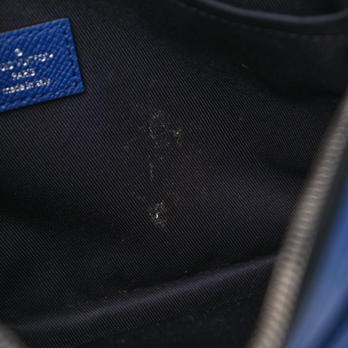 Taiga Monogram Outdoor Messenger Cobalt