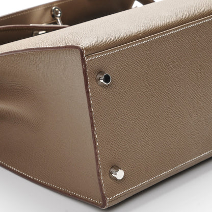 Hermes Epsom Kelly Sellier 35 Etoupe 16 of 27