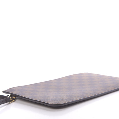 Louis Vuitton Damier Ebene Neverfull MM GM Pochette 6 of 9
