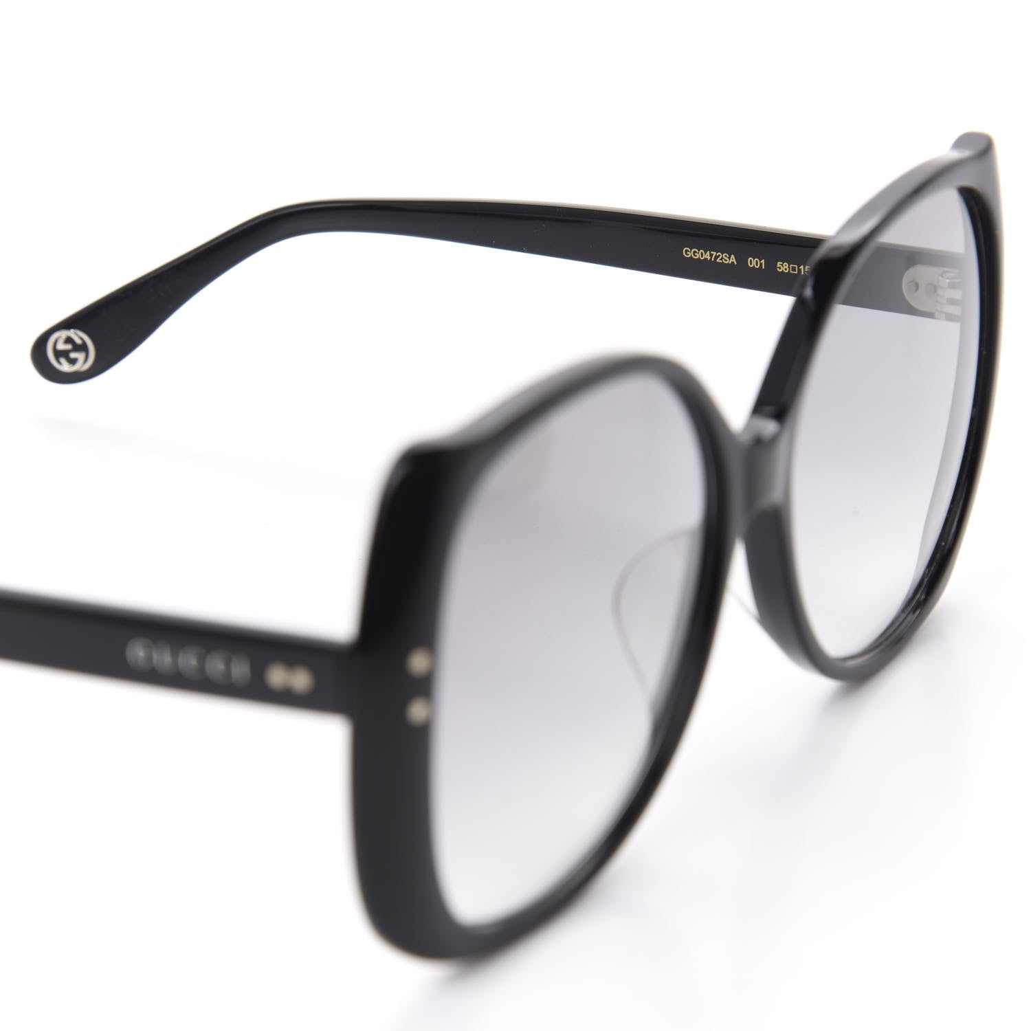 Gucci Acetate GG0472SA Sunglasses Black 6 of 8