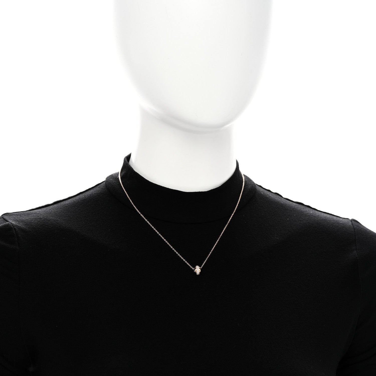 Piaget 18K Rose Gold Diamond Possession Pendant Necklace 2 of 6