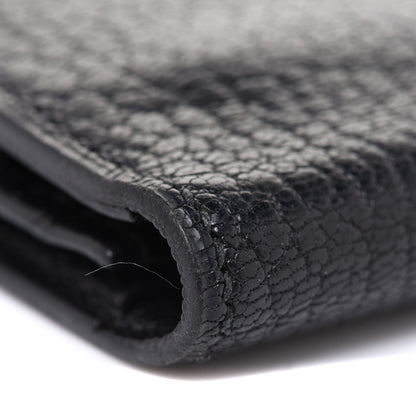 Hermes Chevre Mysore Bearn Gusset Wallet Black 7 of 11