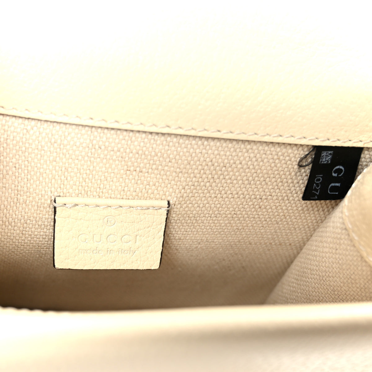 Gucci Textured Calfskin Crystal Mini Dionysus Shoulder Bag Mystic White 6 of 11