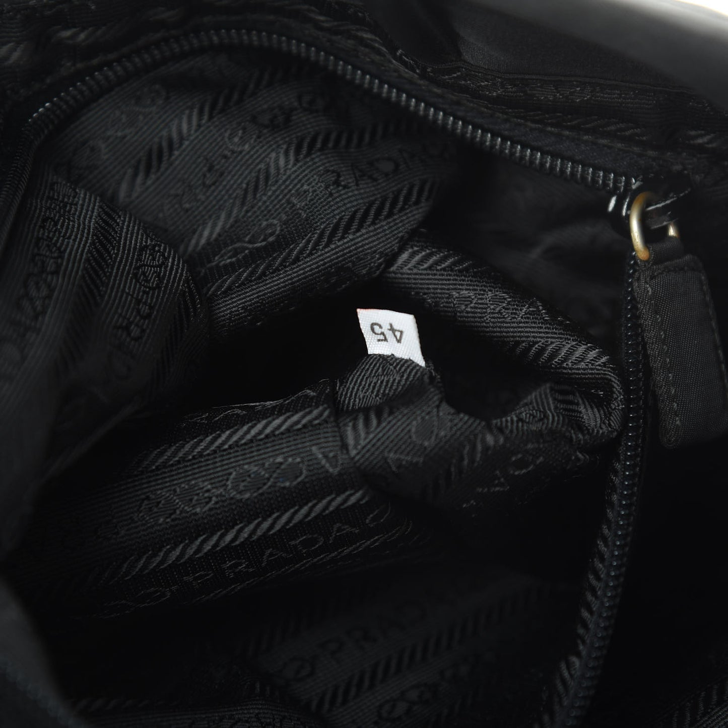 Tessuto Nylon Tote Black
