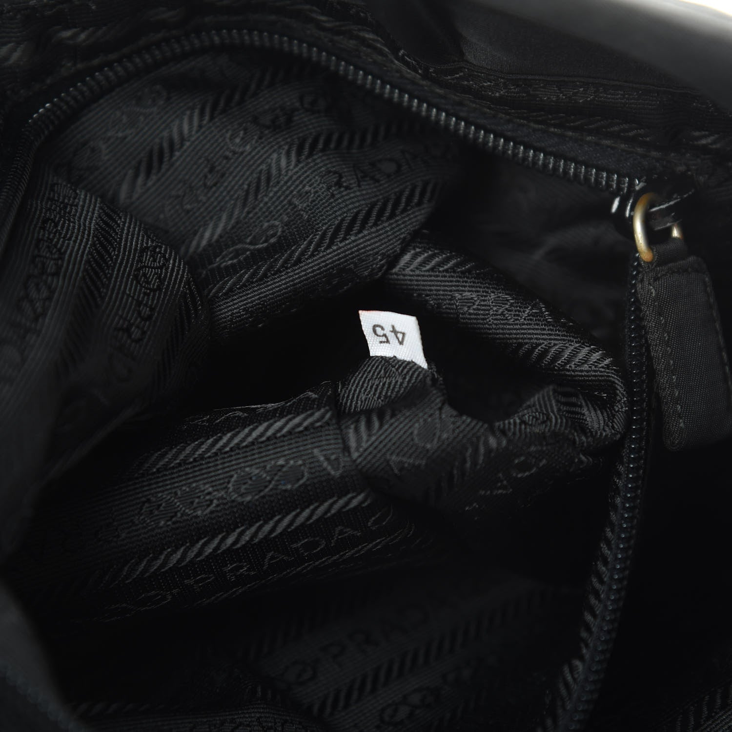 Prada Tessuto Nylon Tote Black 7 of 11