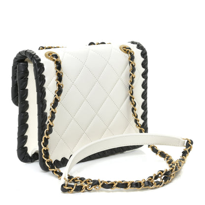 Chanel Braided Calfskin Mini My Own Frame Flap White 2 of 16