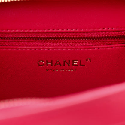 Chanel Lambskin Quilted Small Trendy CC Bowling Bag Pink 7 of 11