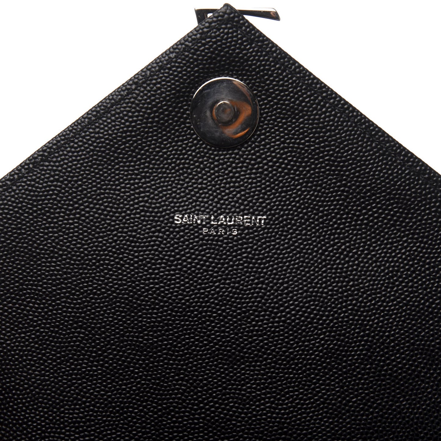 Grain De Poudre Matelasse Chevron Large Monogram Satchel Black