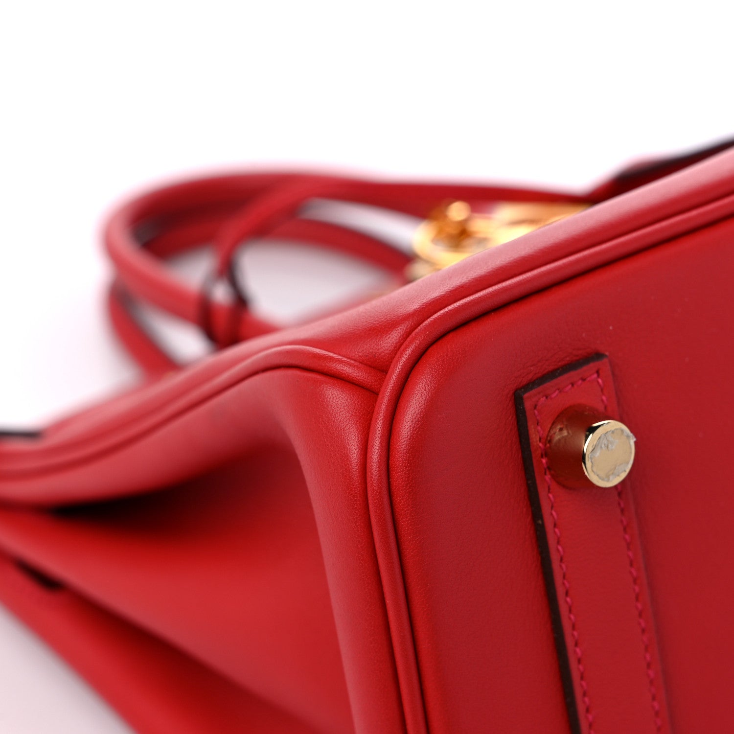 Hermes Swift Birkin 25 Rouge Casaque 9 of 15