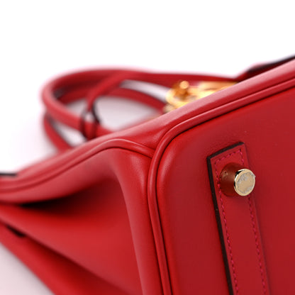 Hermes Swift Birkin 25 Rouge Casaque 9 of 15