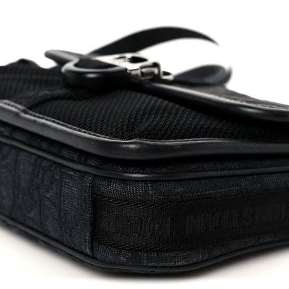 Christian Dior Oblique Jacquard Dior 8 Bag With Strap Black Multicolor 10 of 10
