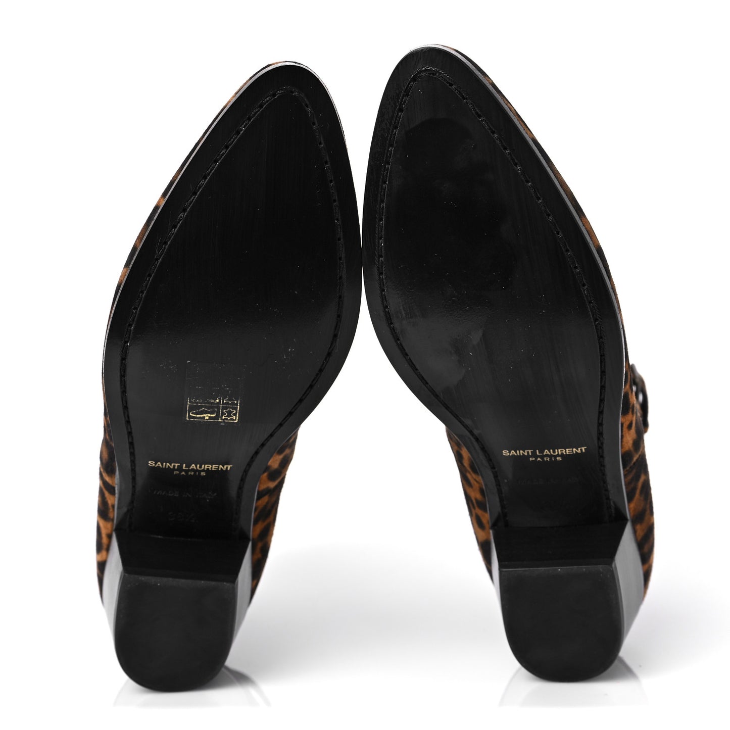 Suede Blake Ankle Boots 38.5 Leopard