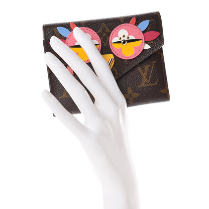 Louis Vuitton Monogram Lovely Birds Victorine Wallet 2 of 8
