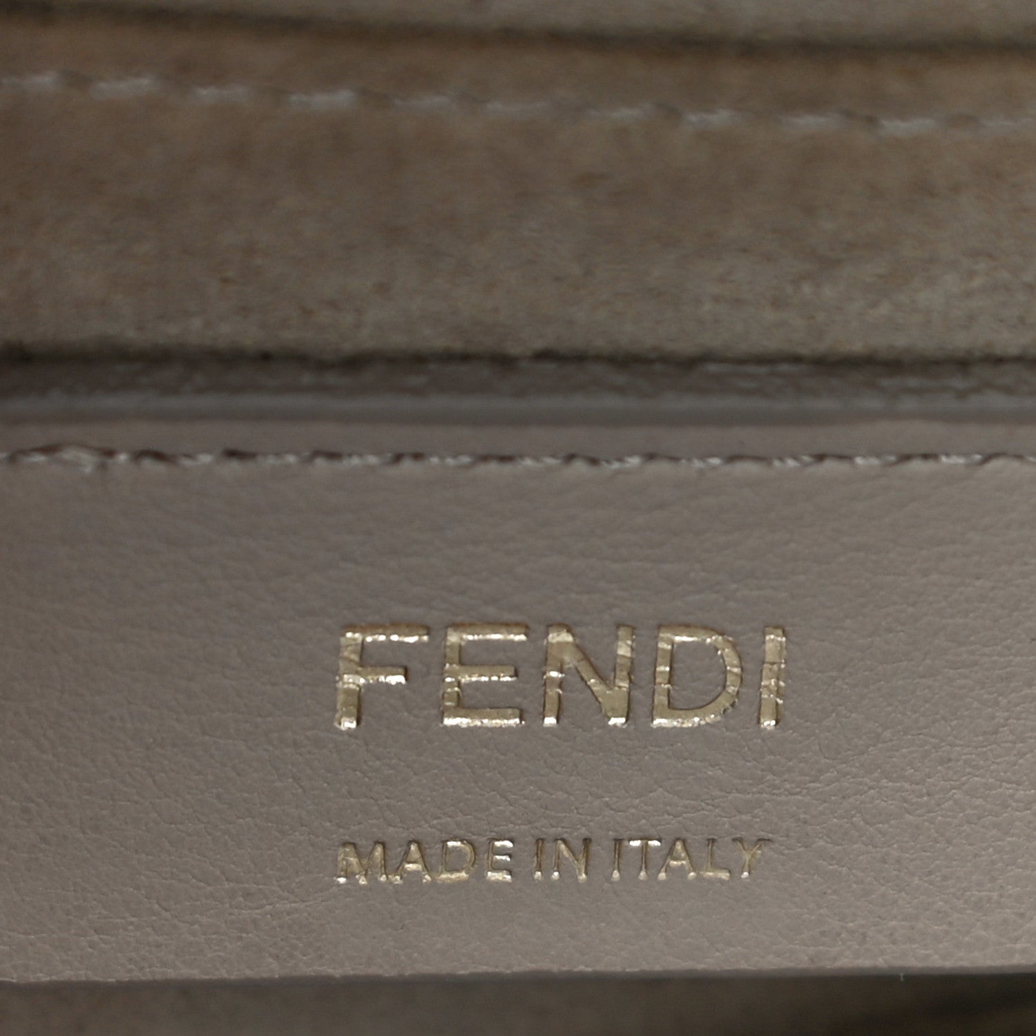 Fendi Vitello Liberty Scalloped Studded Small Kan I Shoulder Bag Black 5 of 12