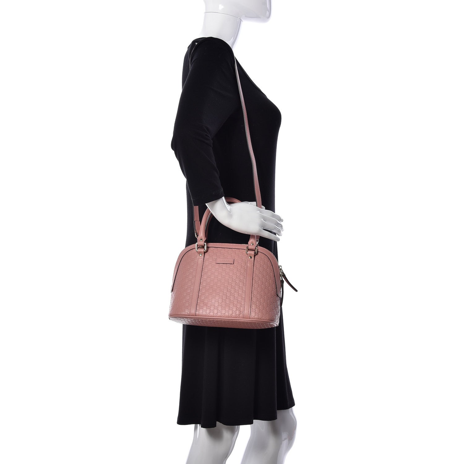 Gucci Microguccissima Mini Dome Bag Soft Pink 2 of 9